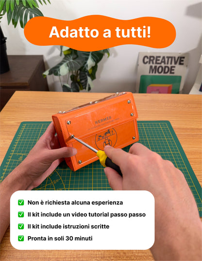 Kit borsa rettangolo - ARANCIONE