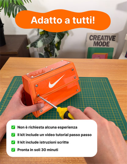 Kit borsa trapezio - ARANCIONE
