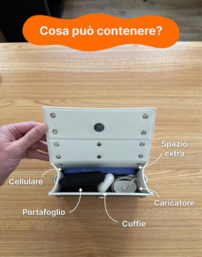 Kit borsa rettangolo - BIANCA