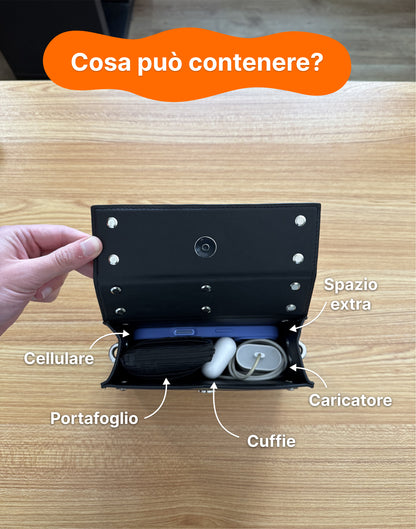 Kit borsa rettangolo - VERDE OLIVA