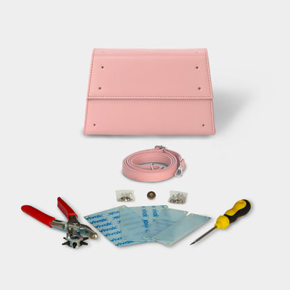 Kit borsa trapezio - ROSA
